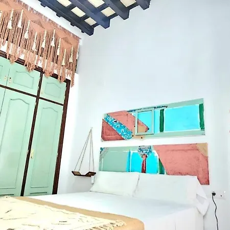 Casa Bakara Vejer Old Town Appartement Vejer de la Frontera Buitenkant foto